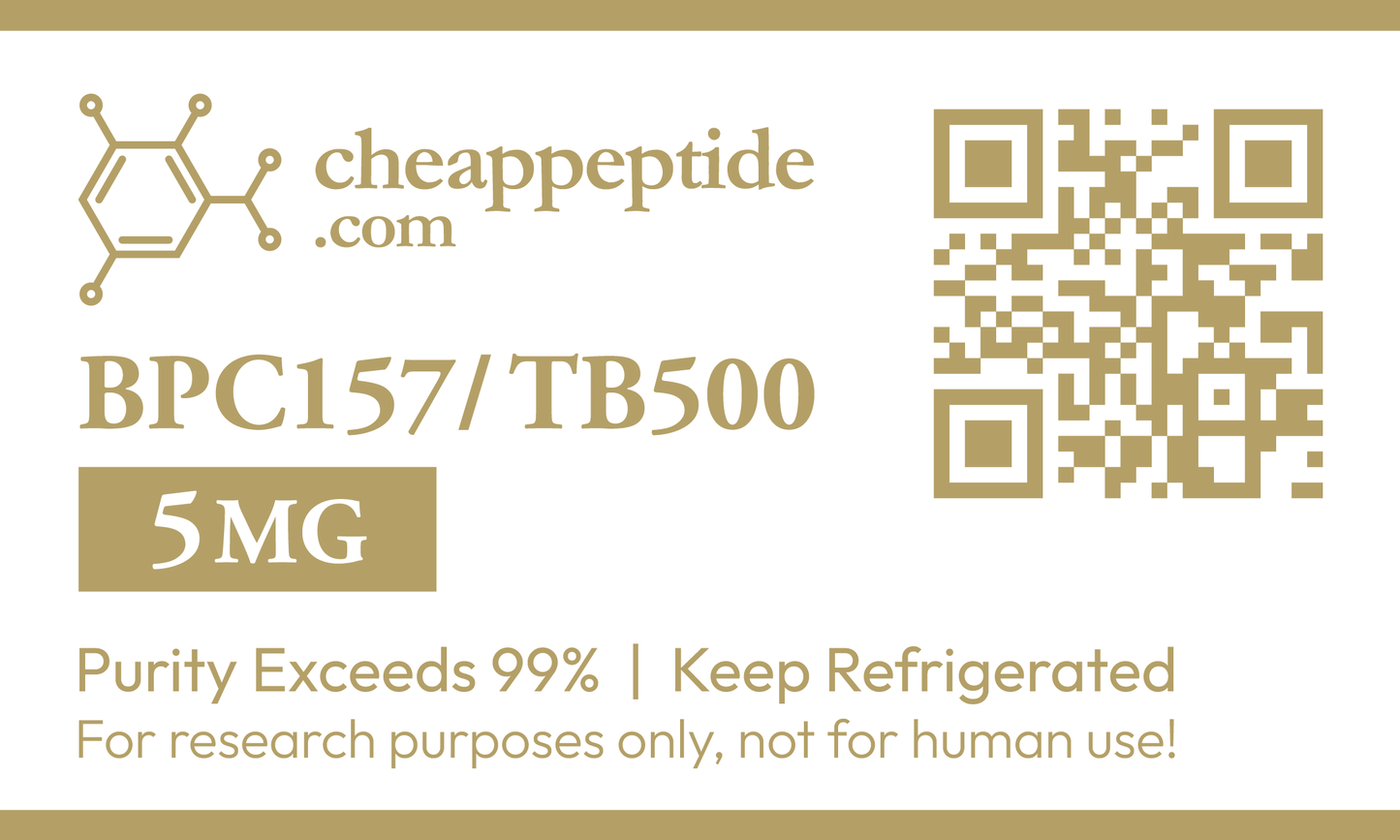 Buy BPC-157/TB-500 5mg/5mg | High-Purity Research Peptide Blend – Cheap Peptide USA