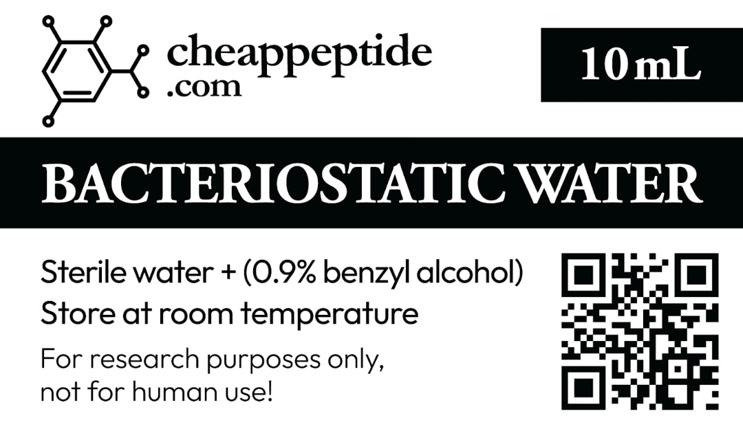 Buy Bacteriostatic Water 10 mL | Research-Grade Sterile Water – Cheap Peptide USA