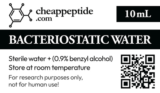 Buy Bacteriostatic Water 10 mL | Research-Grade Sterile Water – Cheap Peptide USA