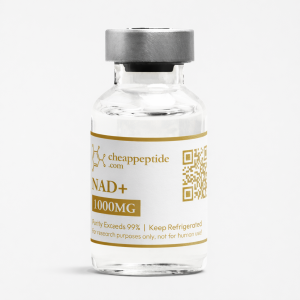 NAD+ 1000mg peptide vial high purity research compound